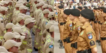 Editais publicados: Paraná abre concursos para contratar 2 mil policiais militares e 600 bombeiros