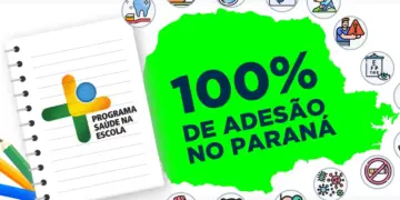 Paraná tem adesão de 100% dos municípios ao Programa Saúde na Escola pela 1ª vez na história