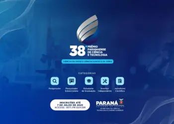 Inscrições abertas para o 38º Prêmio Paranaense de Ciência e Tecnologia