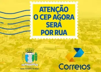 Santa Terezinha de Itaipu adota CEP individual por rua a partir de 16 de abril