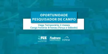 FEPESE abre seleção para pesquisadores no novo sistema de transporte de Foz