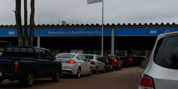 Aduana Argentina em Puerto Iguazú. Foto: Christian Rizzi.