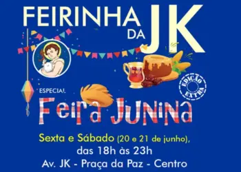 Feira Junina movimenta a Avenida JK no Feriado prolongado de Corpus Christi