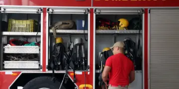 Bombeiros realizam prova para cadetes neste domingo