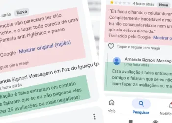 Extorsão por meio de avaliações falsas ameaça negócios locais