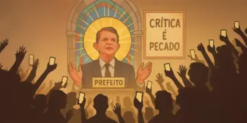 O prefeito virou santo — e a crítica, pecado