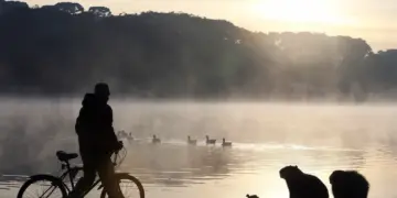 Frente fria traz chuva e temperaturas negativas para o Paraná