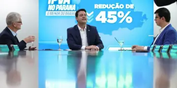 Governo do Paraná anuncia redução de 45% na alíquota do IPVA