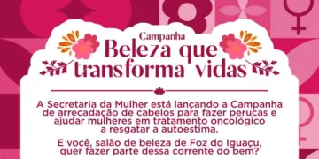 Foz lança campanha “Beleza que transforma vidas” para arrecadar cabelos no Outubro Rosa