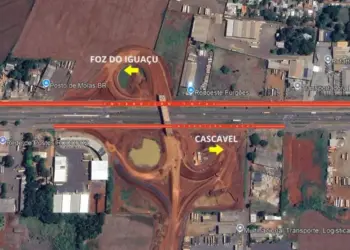 Marginais da BR-277 em Foz do Iguaçu serão interditadas para obras