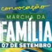 Marcha da Família está marcada para 7 de setembro em Foz do Iguaçu