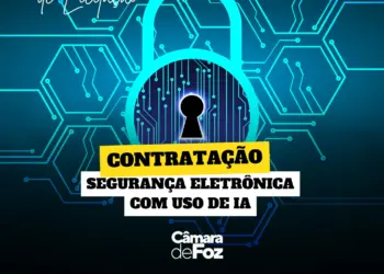 Câmara de Foz contrata segurança com inteligência artificial e biometria