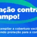 Saúde realiza ação de vacinação contra o sarampo no Shopping JL
