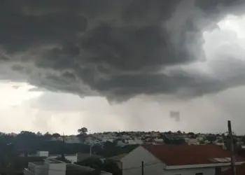 Foz do Iguaçu está sob alerta laranja de chuva intensa emitido pelo Inmet