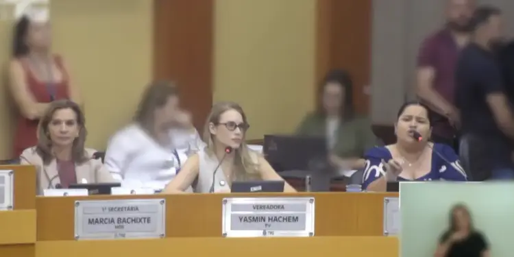 Imagem: YouTube/Câmara Municipal.