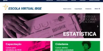 IBGE lança novo portal da Escola Virtual