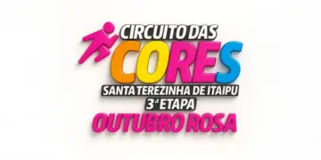 Santa Terezinha de Itaipu realiza 3ª etapa do Circuito das Cores em apoio ao Outubro Rosa