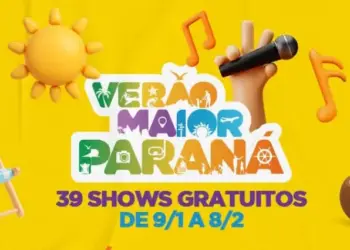 Verão Maior Paraná 2026 terá cinco semanas de shows gratuitos no Litoral