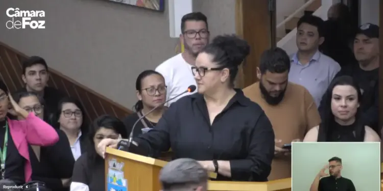 Foto: Reprodução/YouTube Câmara Municipal.