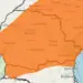 Inmet emite alerta laranja para tempestades e ventos fortes no Paraná