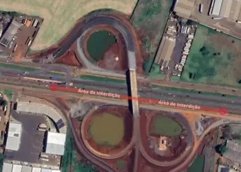 BR-277 terá nova interdição parcial em Foz para avanço das obras da Perimetral Leste