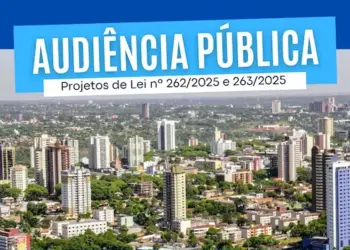 Audiência pública vai debater o Plano Plurianual e a Lei Orçamentária Anual de 2026