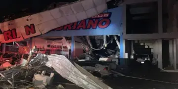 Temporal deixa cinco mortos e destrói 90% de Rio Bonito do Iguaçu