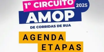 Santa Terezinha de Itaipu recebe 1º Circuito AMOP 2025 com corrida noturna de 5 km