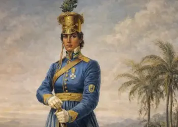 Antes do discurso, teve Maria Quitéria