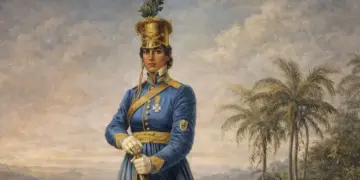 Antes do discurso, teve Maria Quitéria