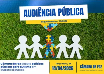 Câmara de Foz realiza audiência pública sobre políticas de diagnóstico e tratamento do autismo