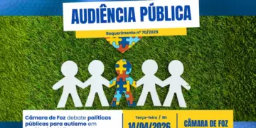 Câmara de Foz realiza audiência pública sobre políticas de diagnóstico e tratamento do autismo