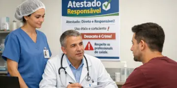 Campanha reforça uso ético de atestados e busca reduzir conflitos em unidades de saúde