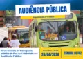 Audiência pública em Foz debate futuro do transporte coletivo com foco em rotas, tecnologia e tarifas