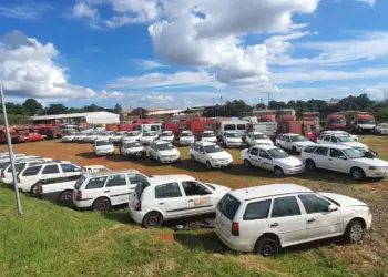 Estado do Paraná abre leilão com 192 veículos oficiais distribuídos em cinco cidades