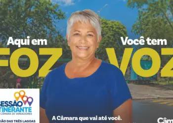 Sessão itinerante da Câmara de Foz ocorrerá na região da Grande Três Lagoas