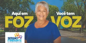 Sessão itinerante da Câmara de Foz ocorrerá na região da Grande Três Lagoas