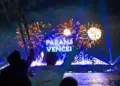 Show de luzes, drones e música emociona o público e celebra entrega da Ponte de Guaratuba