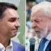 Pesquisa aponta empate técnico entre Flávio Bolsonaro e Lula no primeiro turno