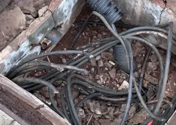 Guarda Municipal prende suspeito de furtar fios da iluminação pública na Avenida Brasil
