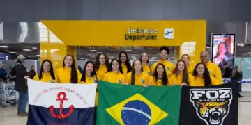 Foz Basquete/ABASFI representa o Brasil em campeonato mundial escolar na Sérvia