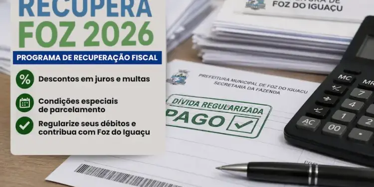 Câmara aprova RecuperaFoz 2026 com descontos em juros e multas para dívidas municipais
