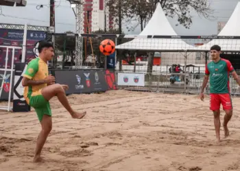 Cascavel recebe etapa do Mundial de Futevôlei com atletas de 16 países