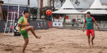 Cascavel recebe etapa do Mundial de Futevôlei com atletas de 16 países
