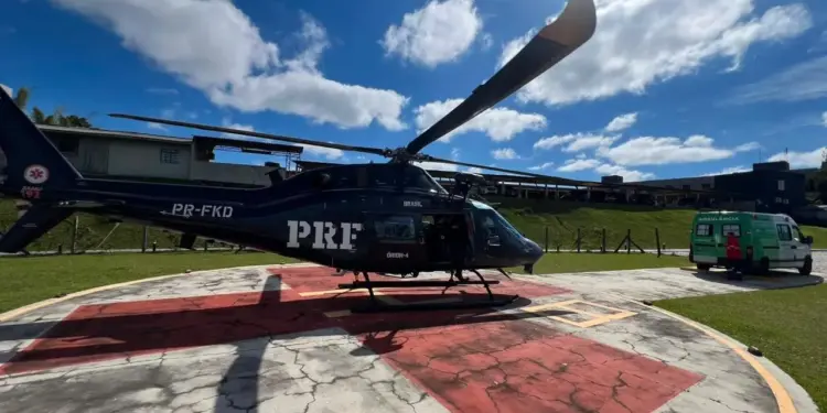 Operação integrada garante transporte de paciente de Foz para transplante de fígado