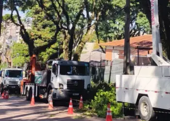 Temporal deixa mais de 10 mil imóveis sem energia no Paraná nesta quarta-feira