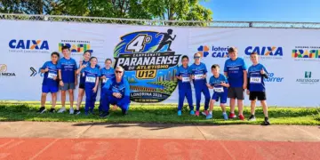 Cascavel Athletics School conquista título estadual masculino e quebra recordes no Paranaense Sub-12