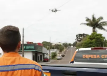 Defesa Civil usa drones para identificar áreas de risco em Cascavel