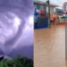 Temporais no Paraná: governo ativa gabinete de crise diante da previsão de tornados e chuva forte
