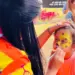 Pintura facial vira atração entre crianças na Feira do Livro de Foz do Iguaçu
